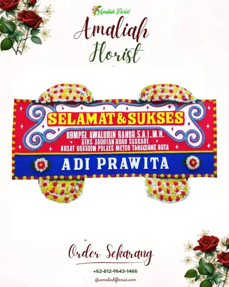 Papan Bunga Ucapan Selamat Kalikatir